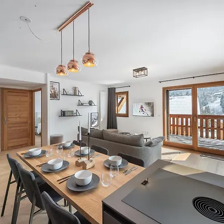 Neuf 3p Avec Parking Et Services Inclus A - Fr-1-569-70 Apartment Megeve