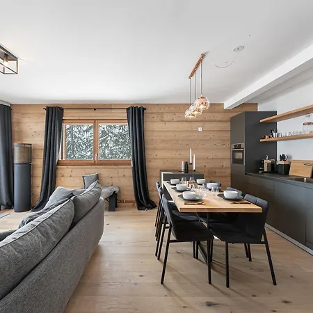 Neuf 3p Avec Parking Et Services Inclus A - Fr-1-569-70 Apartmán Megève