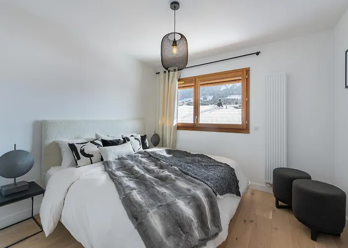 Neuf 3p Avec Parking Et Services Inclus A - Fr-1-569-70 * Megève