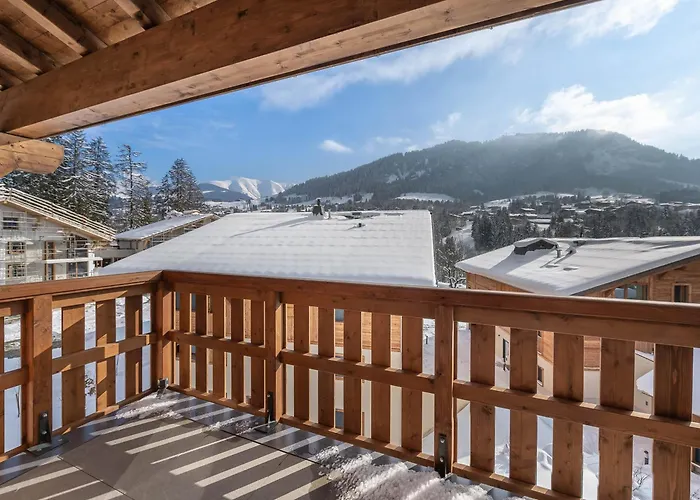 Neuf 3p Avec Parking Et Services Inclus A - Fr-1-569-70 * Megève